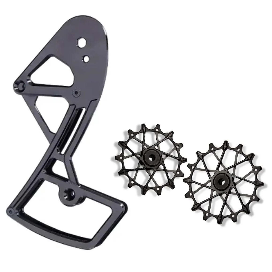Garbaruk derailleur kooi + wieltjes voor 13 speed 10-52 cassette