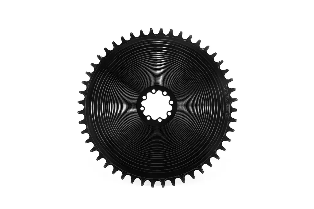 2[36T R AXS AERO Black] DM Road AERO chainring for SRAM 8-bolt (Round, 36T, Black).webp