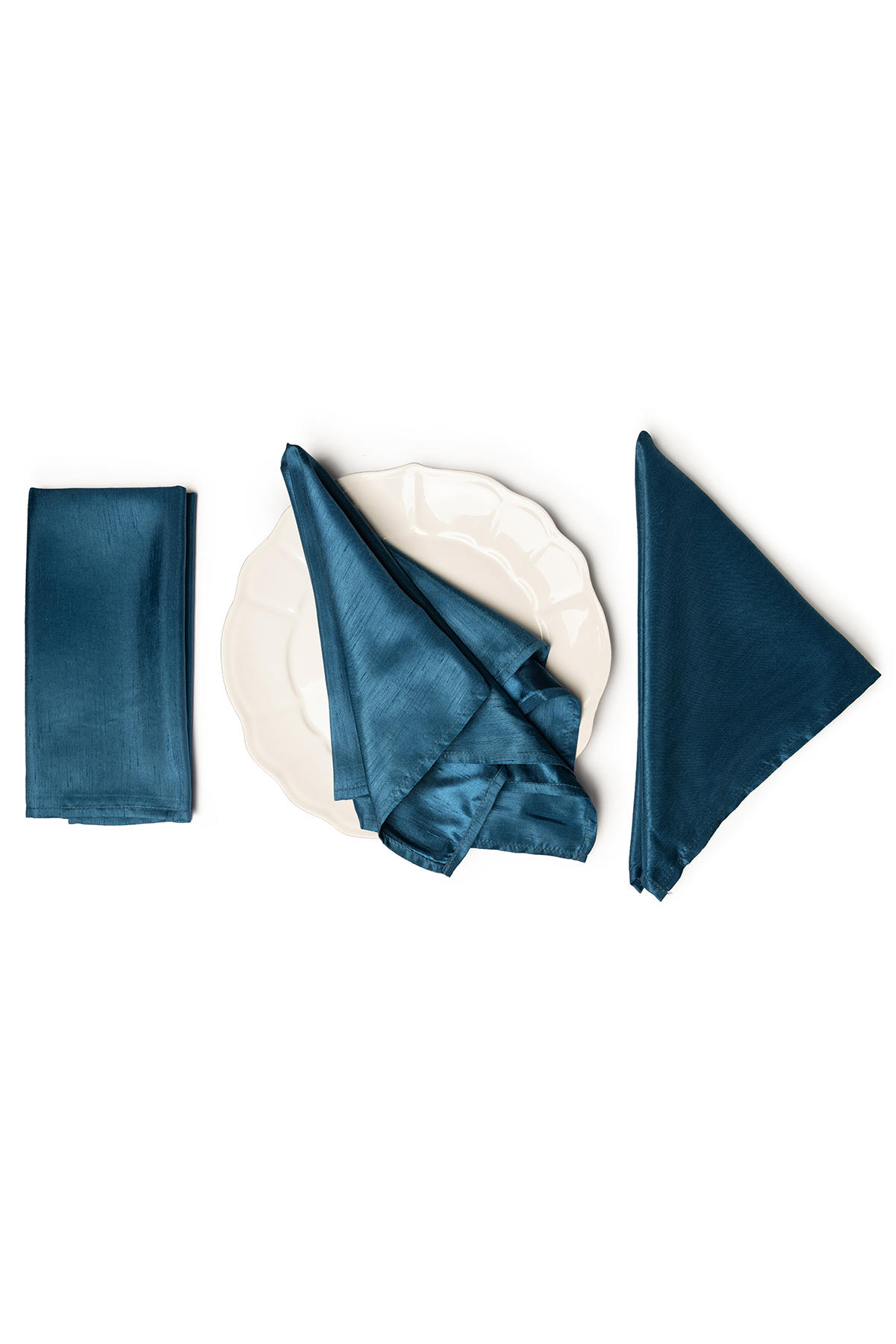 SHANTUNG Aegean Napkins