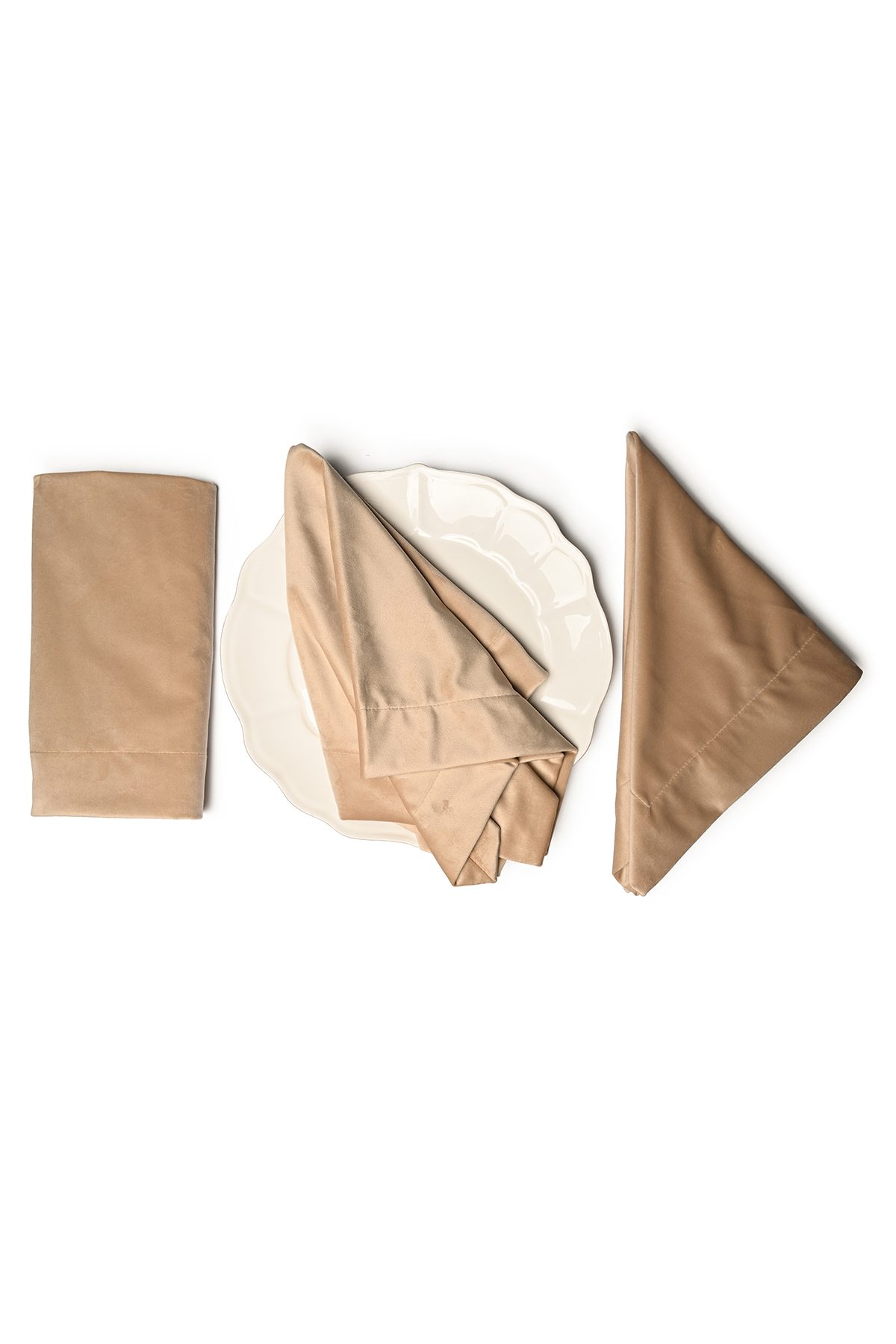 VELLUTO Beige Napkins