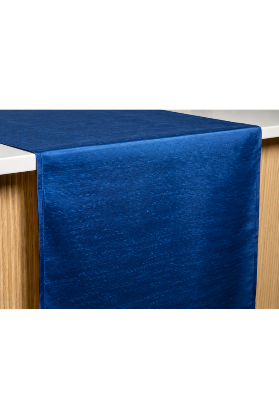 SHANTUNG Royal Blue Table Runner