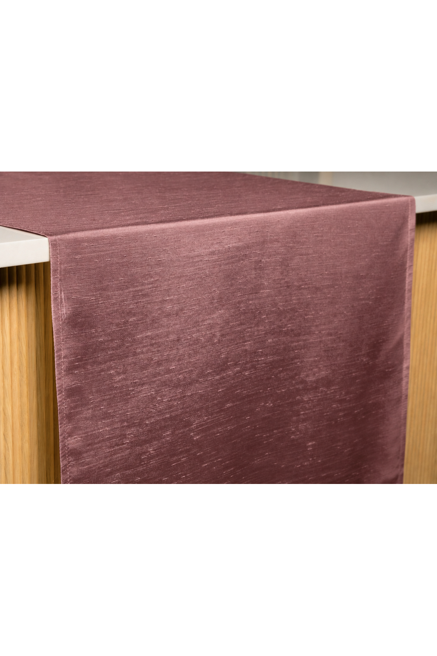 SHANTUNG Orchid Table Runner