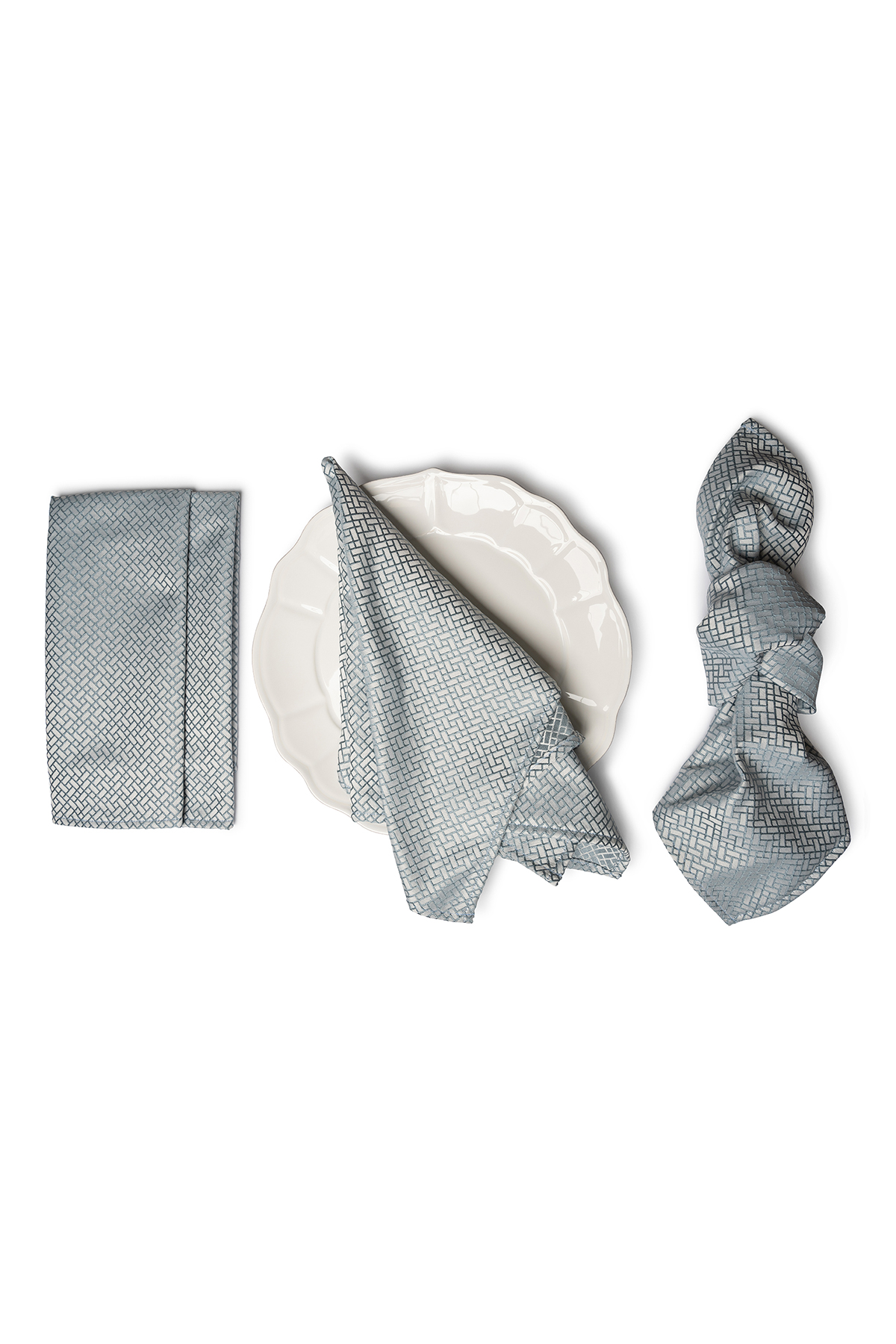 TRELLIS Slate Napkins