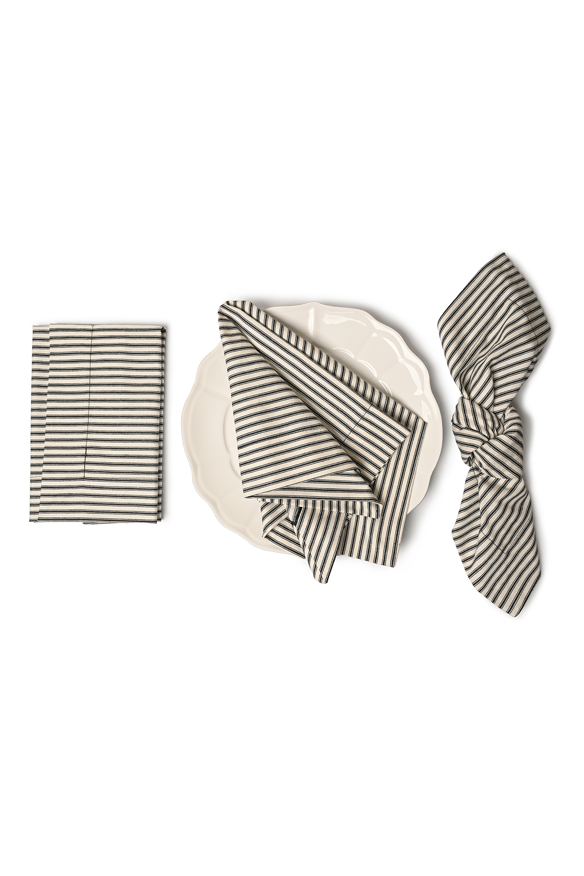 HADLEY Raven Napkins