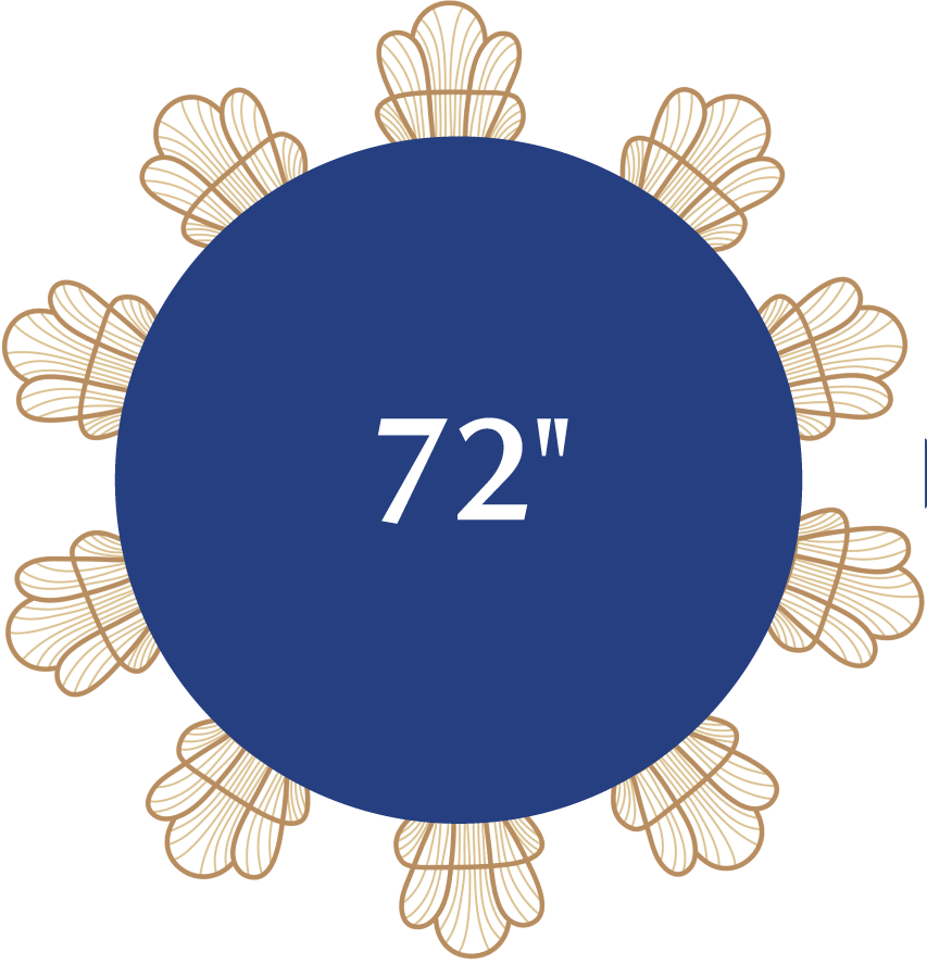 72-inch round table