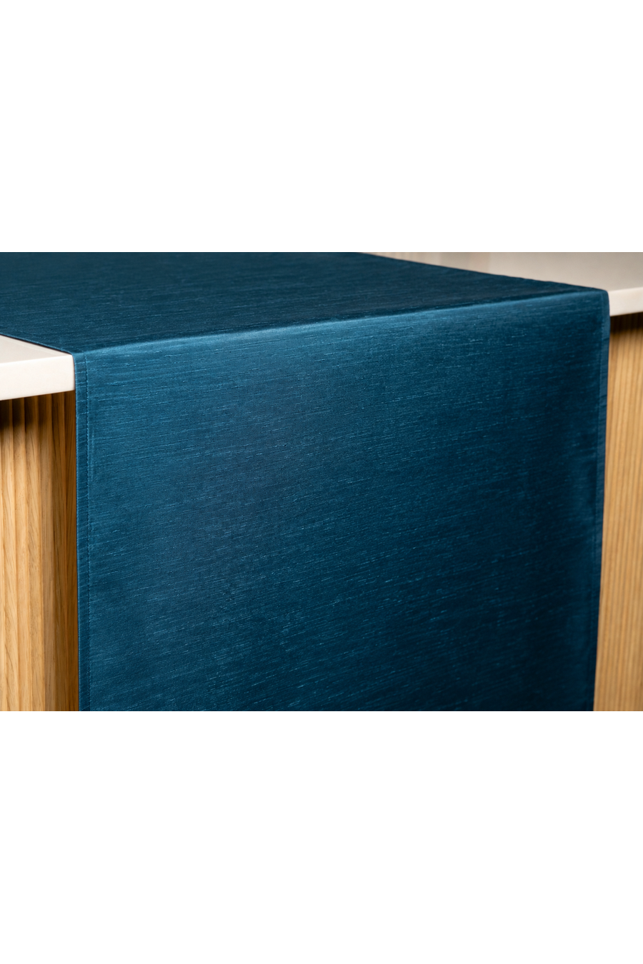 SHANTUNG Aegean Table Runner