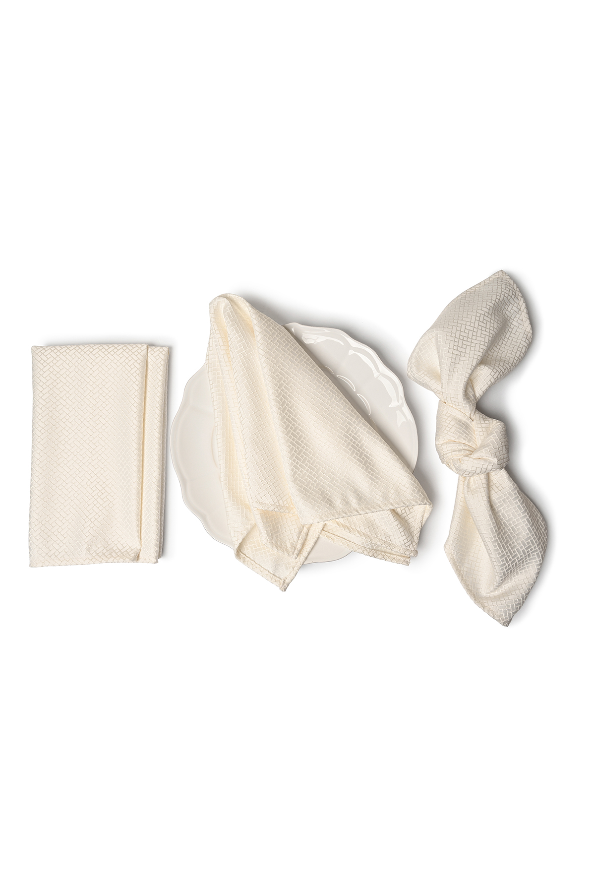 TRELLIS Bisque Napkins