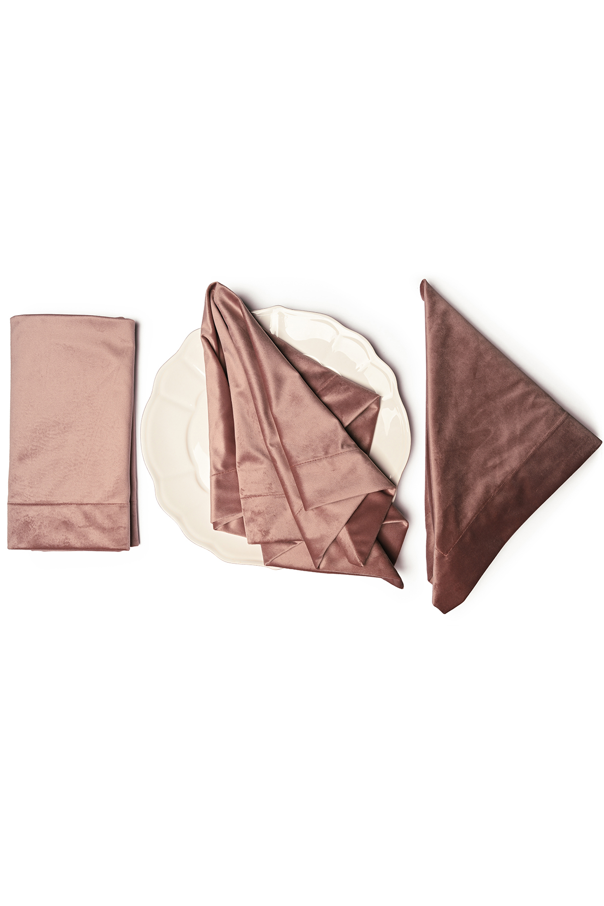 VELLUTO Rose Napkins