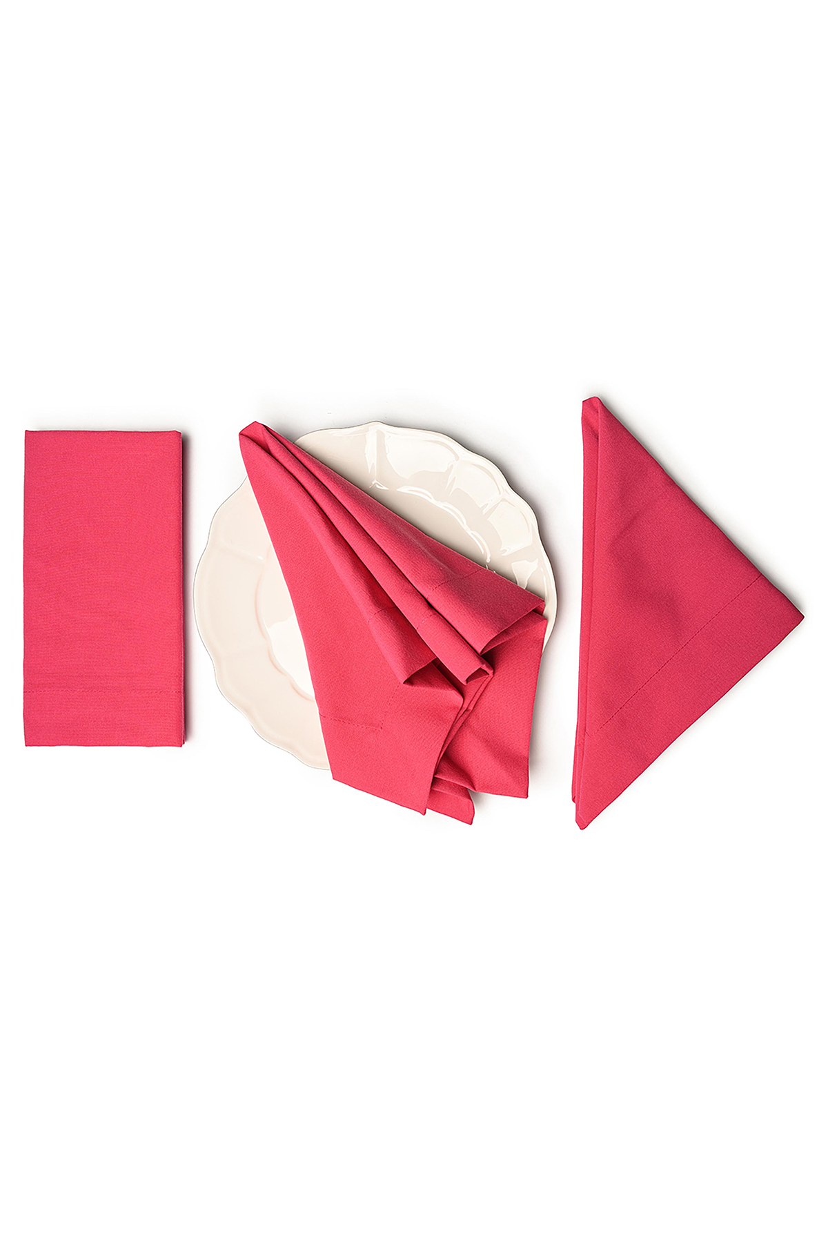 COTONE Fuchsia Napkins