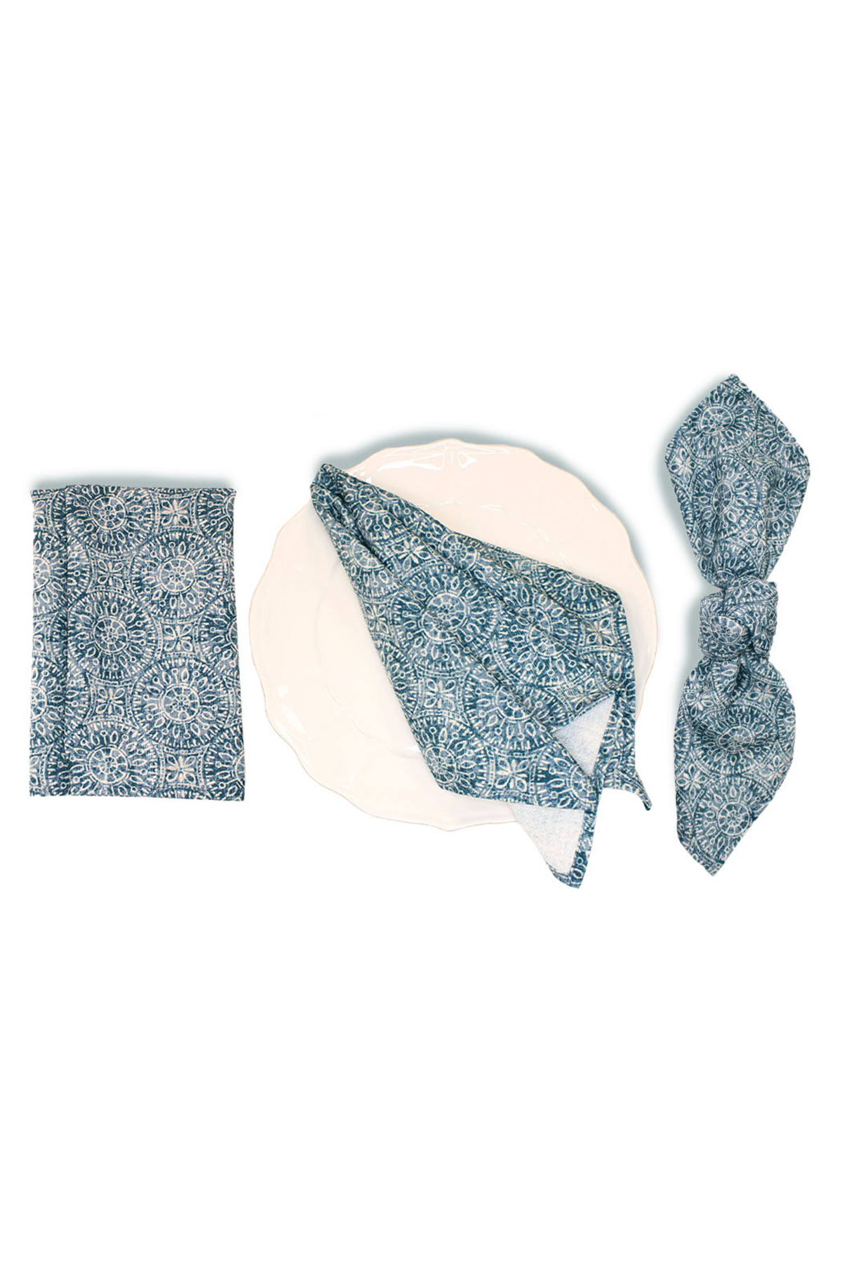 TESORO Indigo Napkins