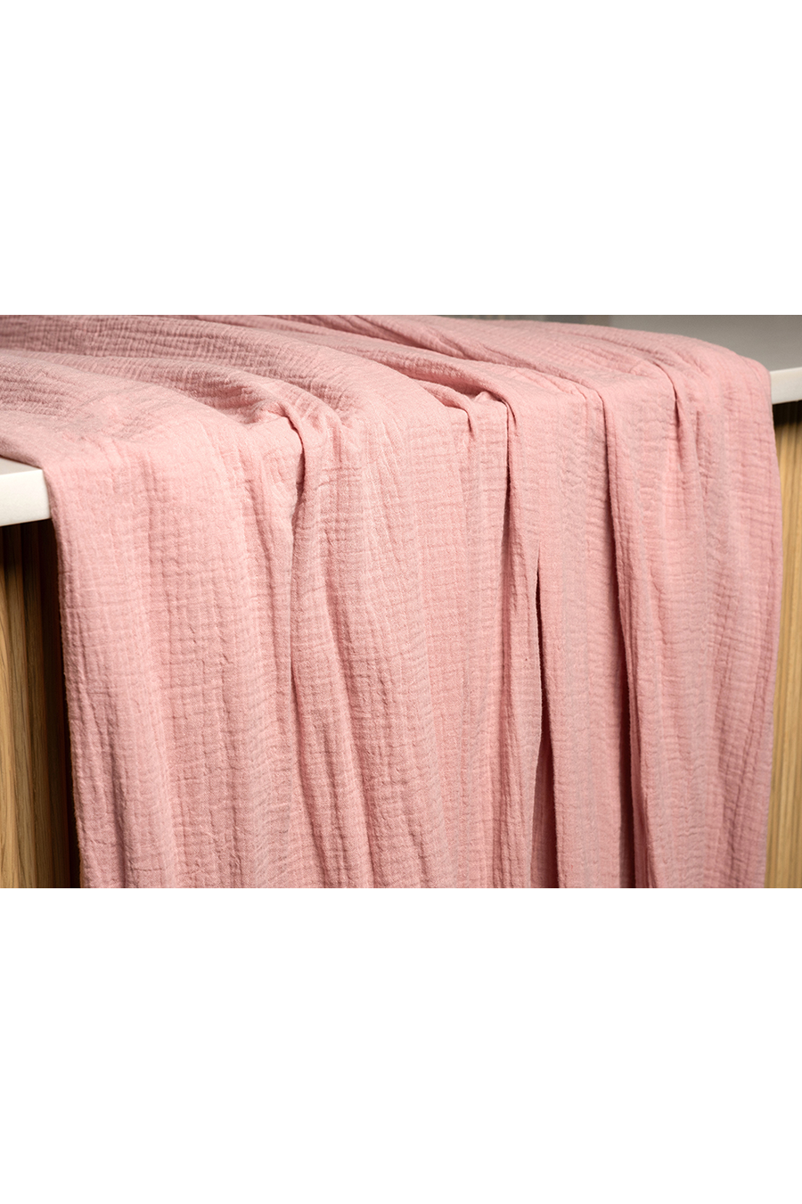 WAFFLE dusty rose Table Runner