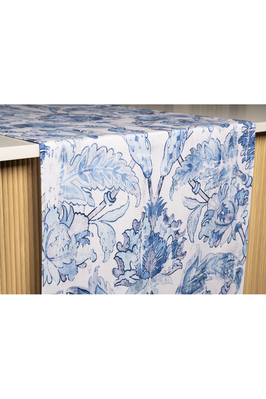 FEATHERINGTON blue Table Runner