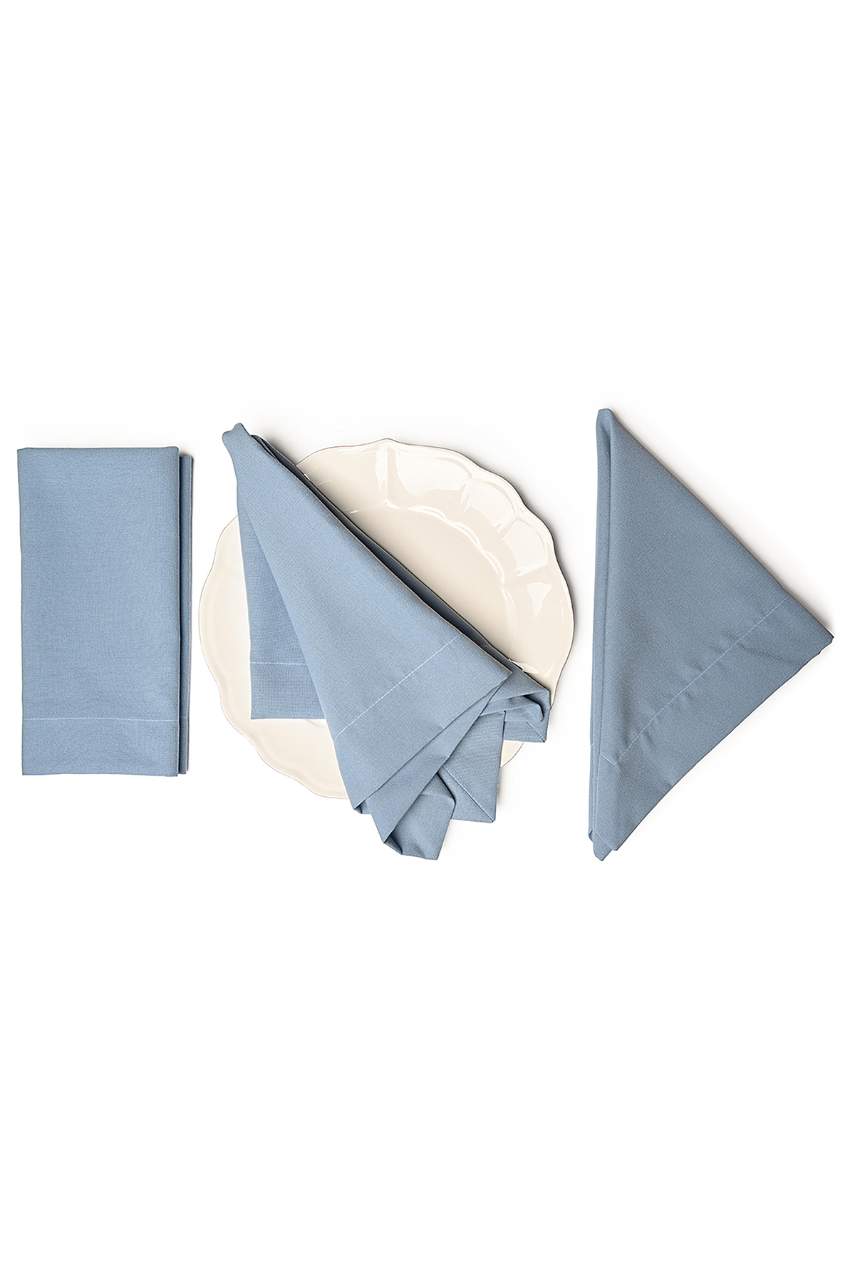 COTONE Slate Blue Napkins
