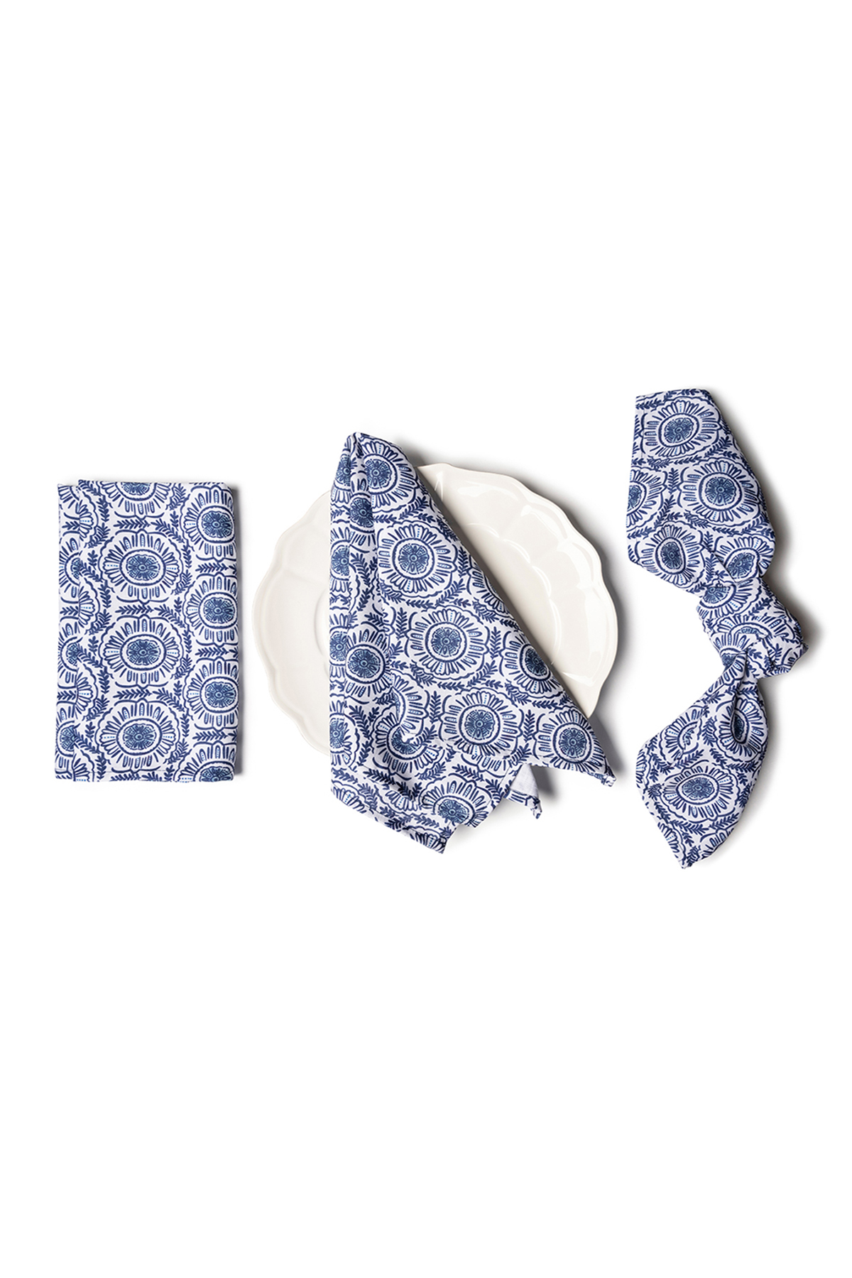 DIEGO Indigo Napkins