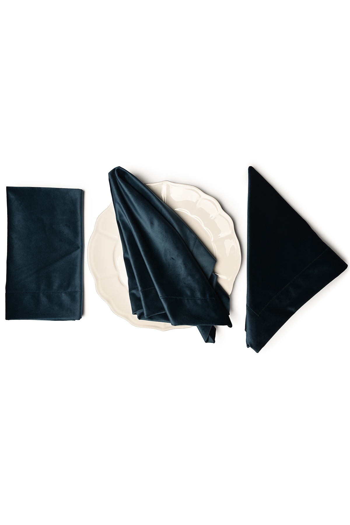 VELLUTO Navy Napkins