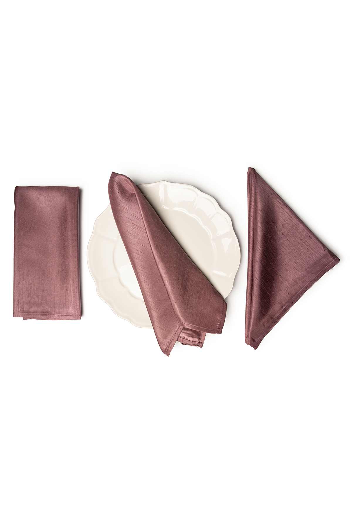 SHANTUNG Orchid Napkins