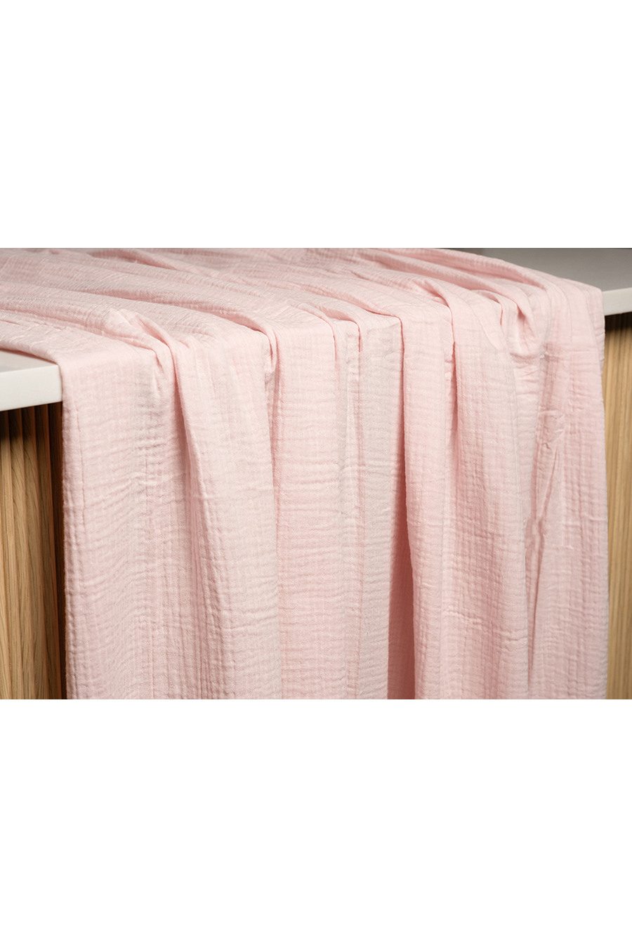 WAFFLE blush Table Runner