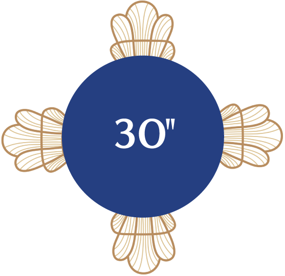 30-inch  Round Table