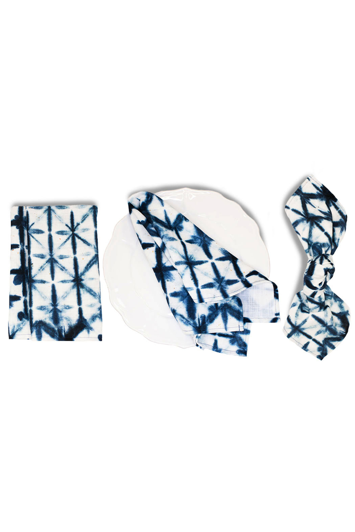 HENDRIX Indigo Napkins