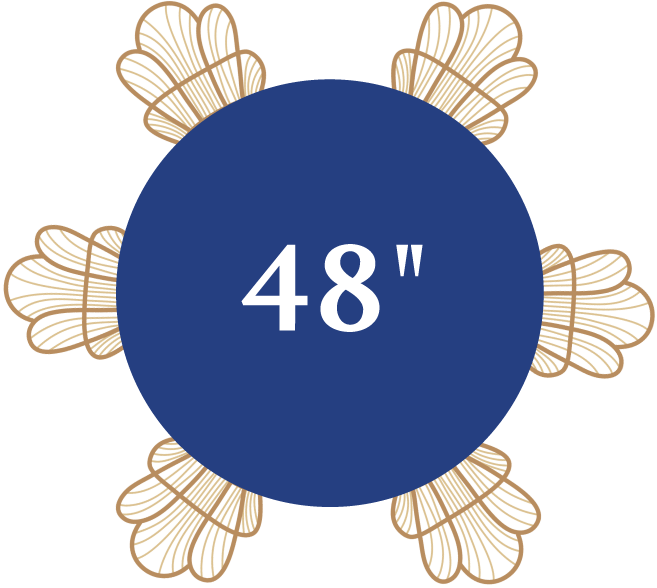 48-inch round table