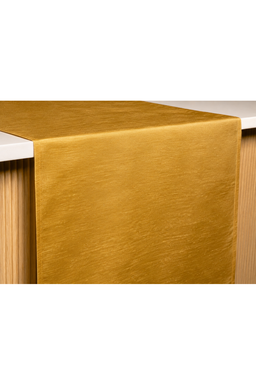 SHANTUNG Honey Table Runner