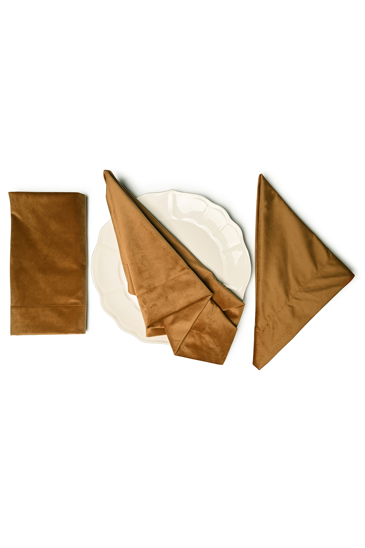 VELLUTO Walnut Napkins