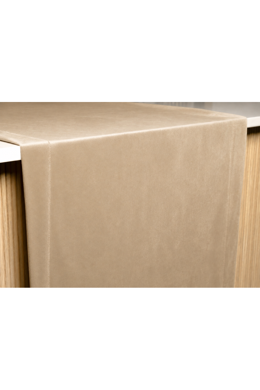VELLUTO Beige Table Runner