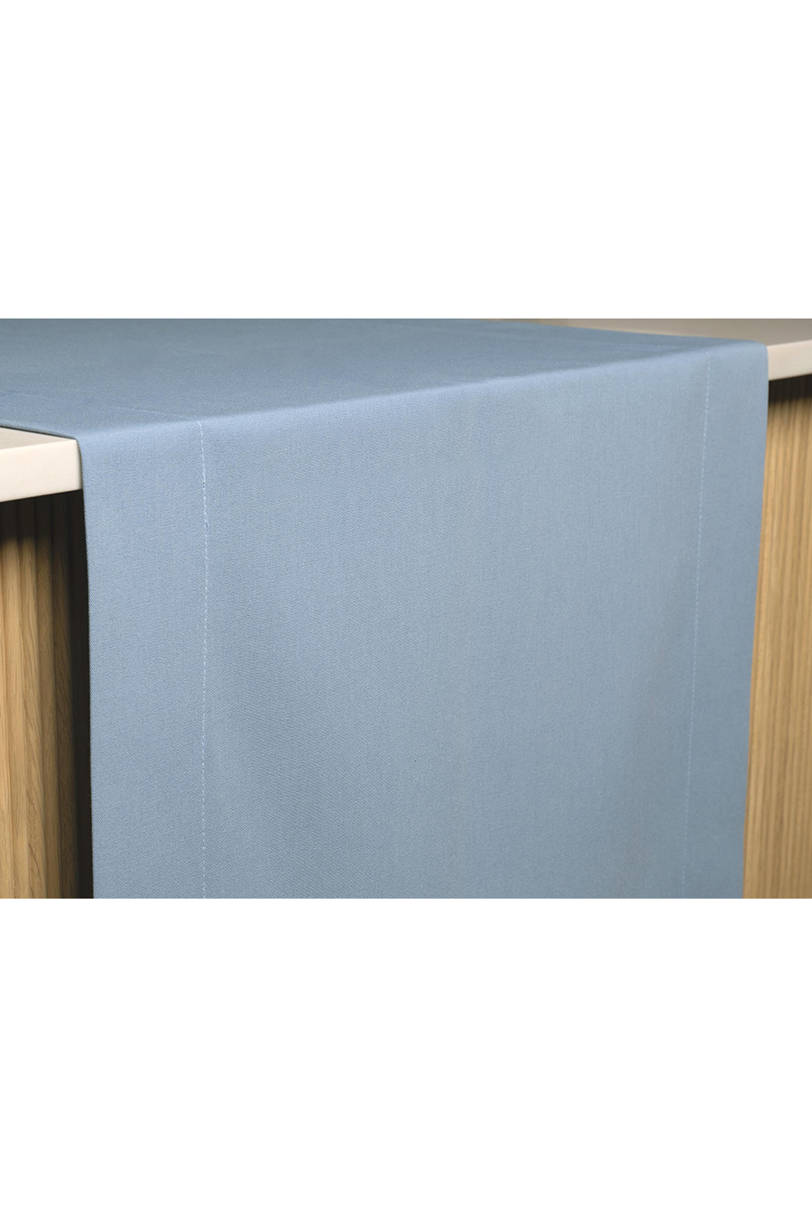 COTONE slate blue Table Runner
