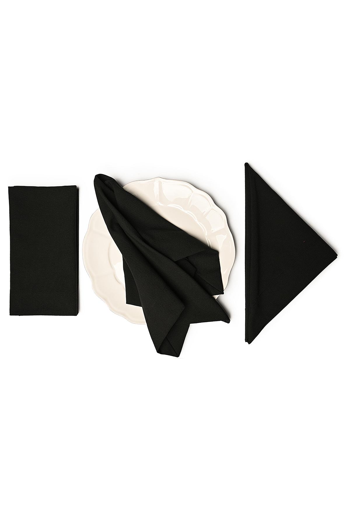 COTONE Black Napkins