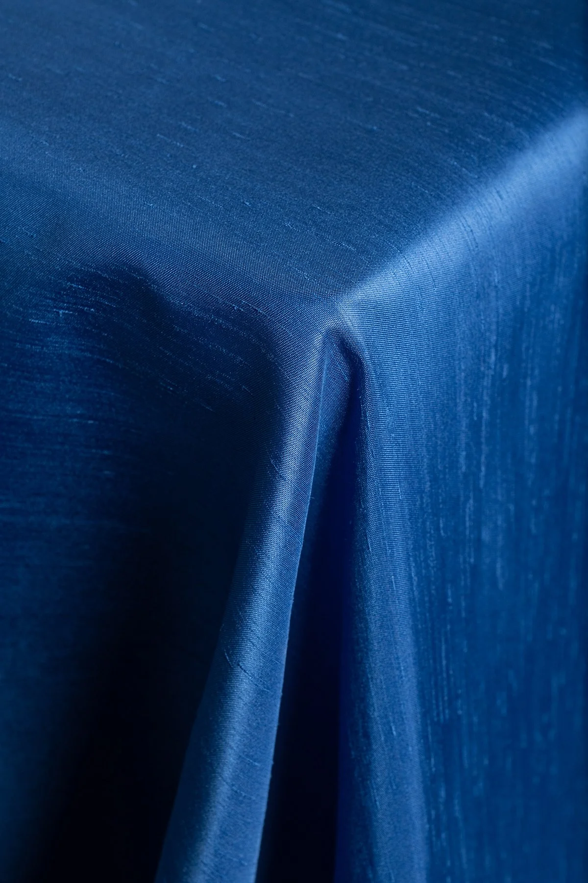 SHANTUNG Royal Blue Table Linen