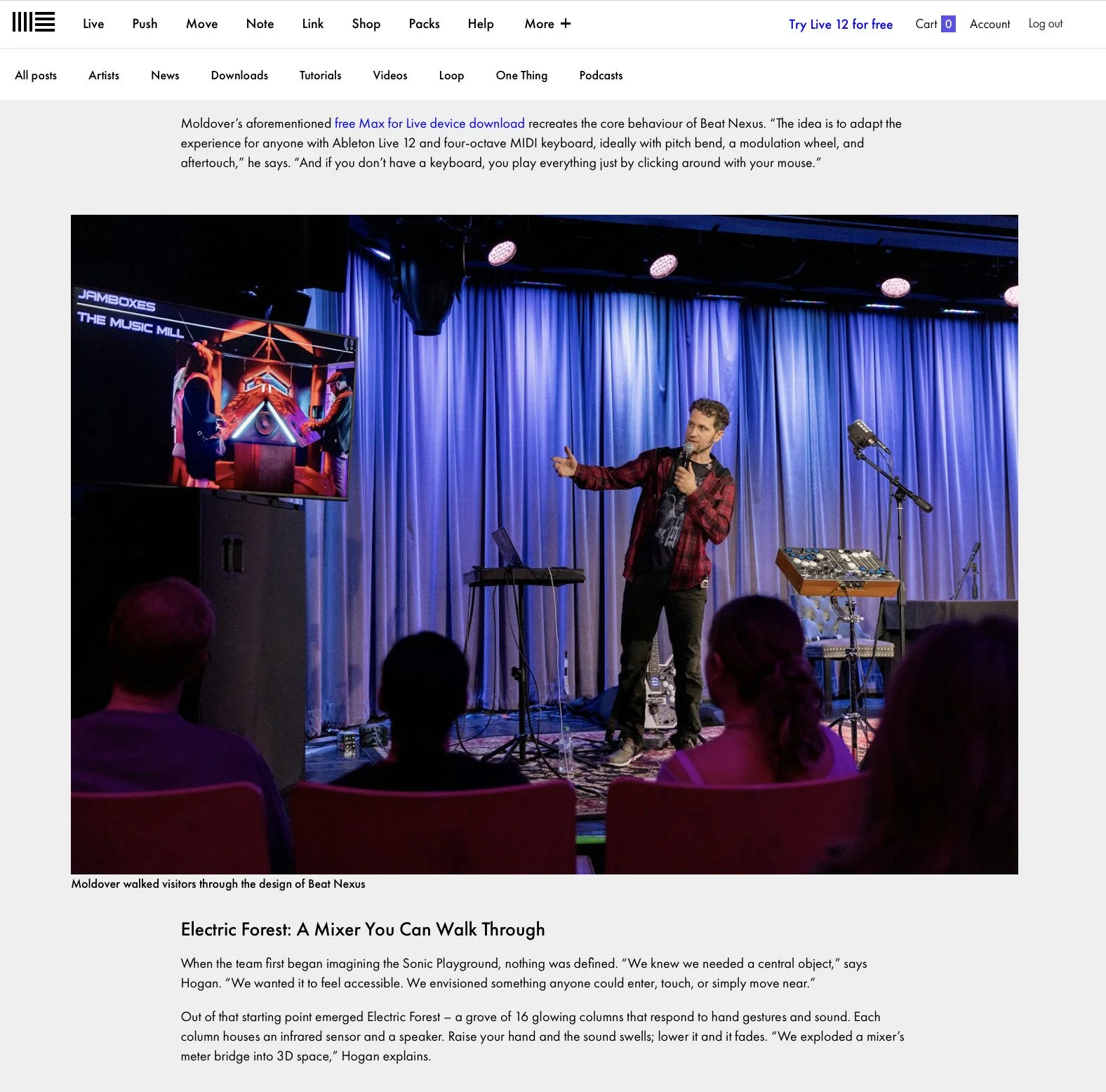 Ableton Feature, Photos &amp; Video