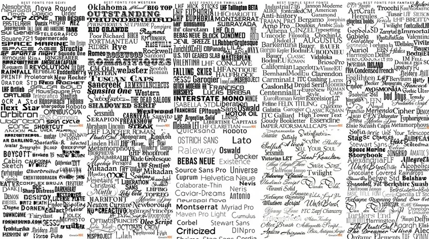 The Only Six Fonts You Need to Know