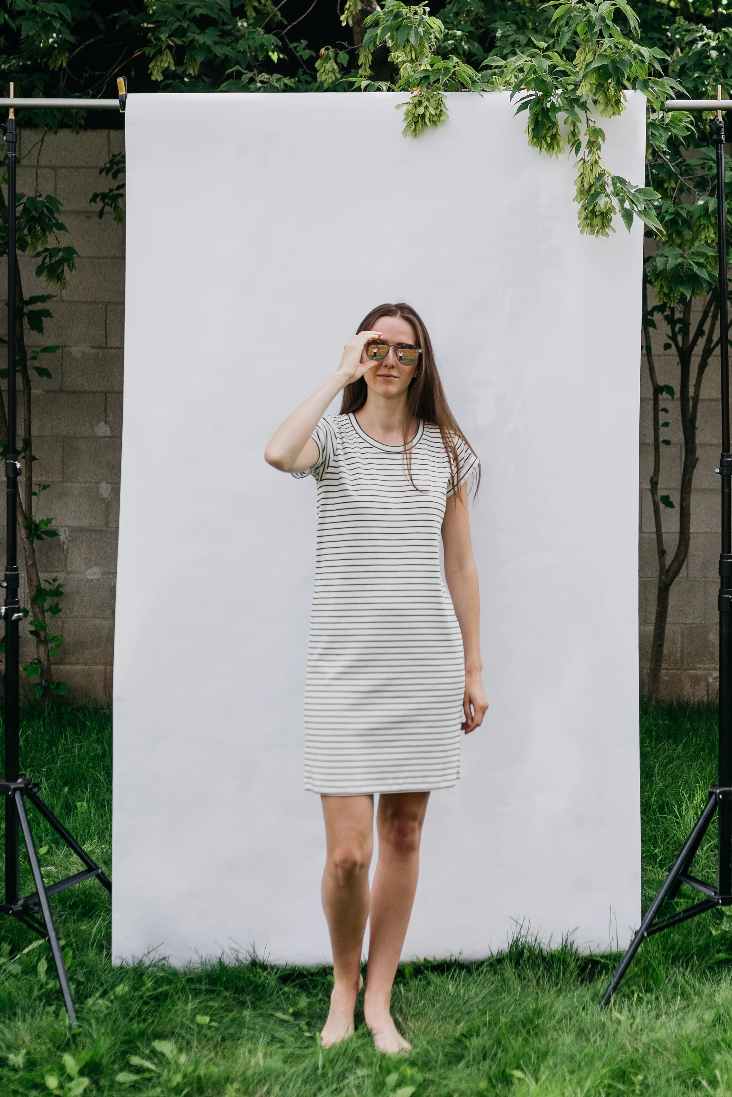 Zoe Stripe Dress