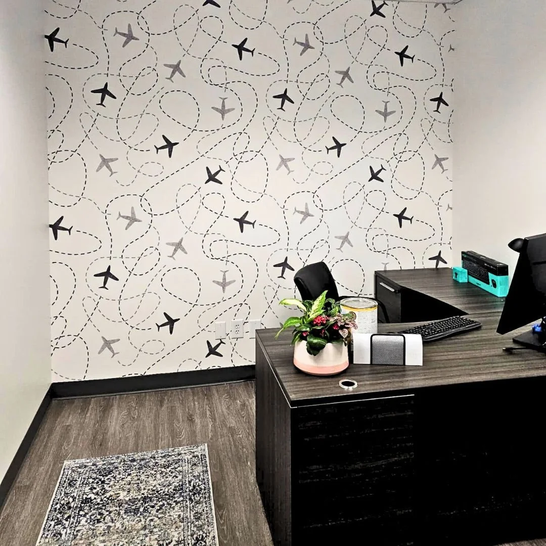Wallpaper Installation by Paint by Danielle
