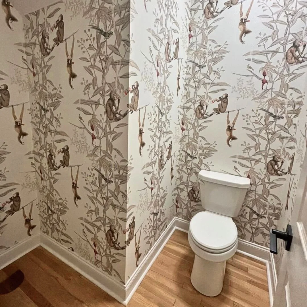 Wallpaper Installation by Paint by Danielle