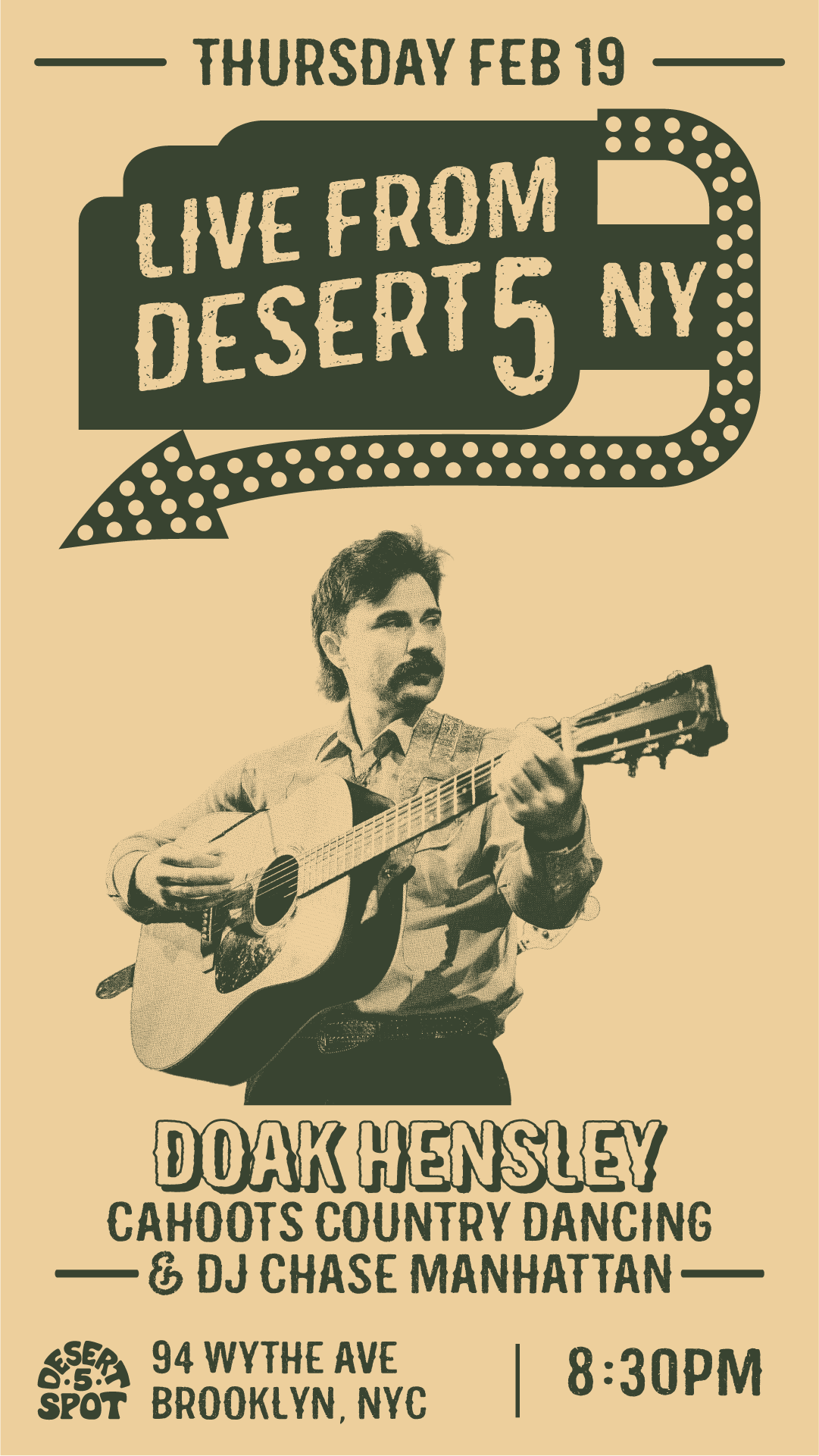 Brooklyn, NY - Desert 5 Spot