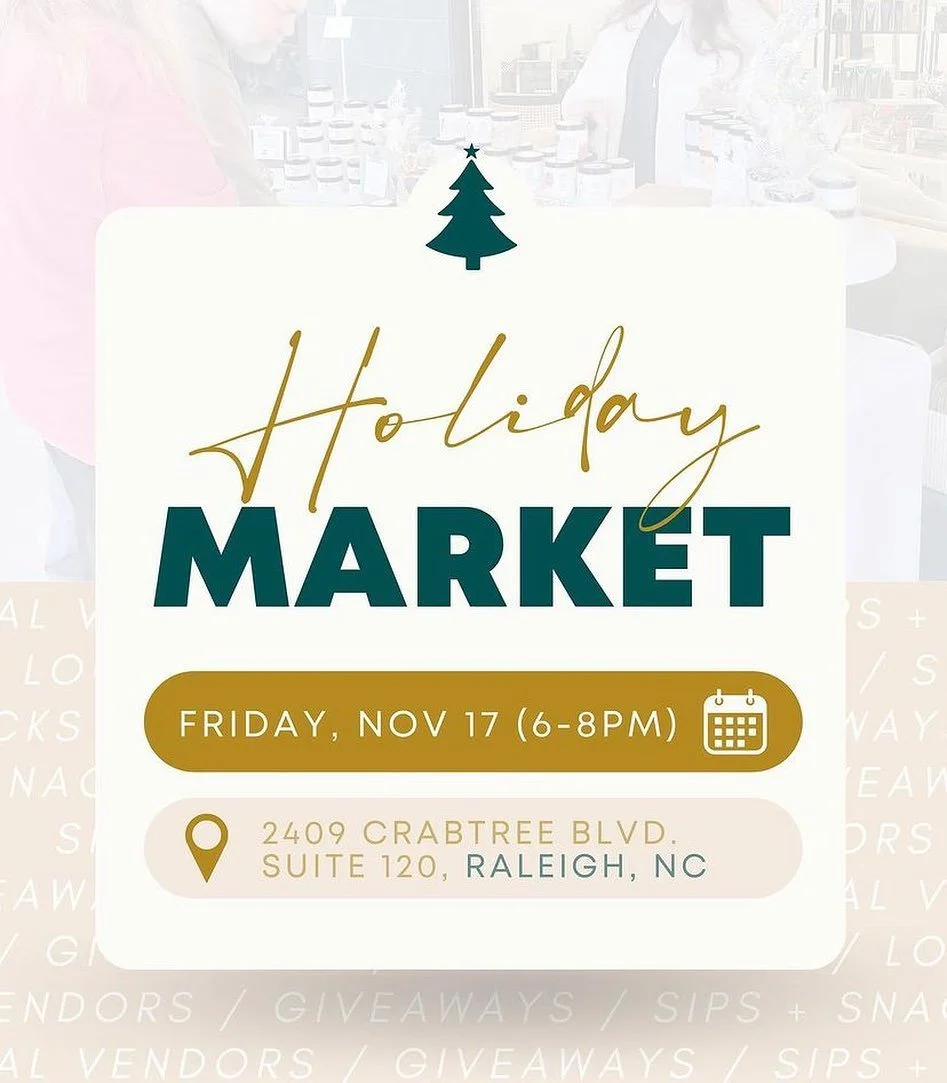 We're getting a head start on the holiday season with @menageriestylehouse at their 3rd Annual Holiday Market ❄️

Join them on Friday, November 17th, and enjoy an array of local vendors, small bites + sips, giveaways, and more 🥂✨

Follow their page 