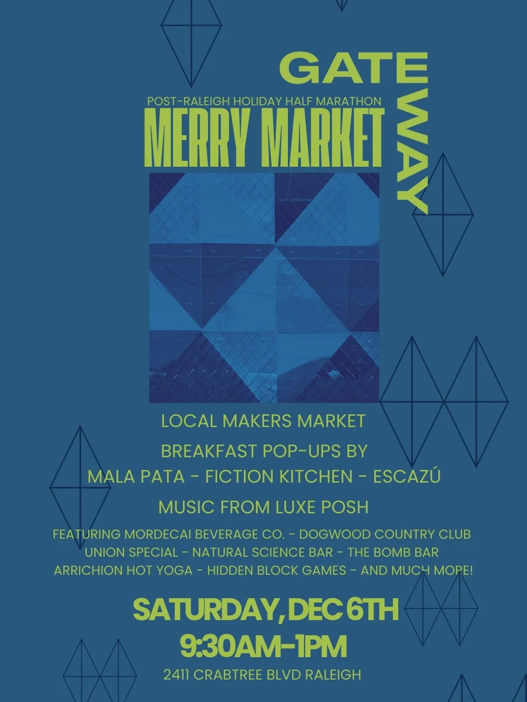 We&rsquo;re just 2 days away from Gateway&rsquo;s Merry Market!  At 9:30am on Saturday, Dec. 6th. We&rsquo;ll have a flurry of activity here at the plaza. 

🎄 @oldnorthmercantile will have Fraser firs and wreaths for you to deck your halls! 

✨ @jon
