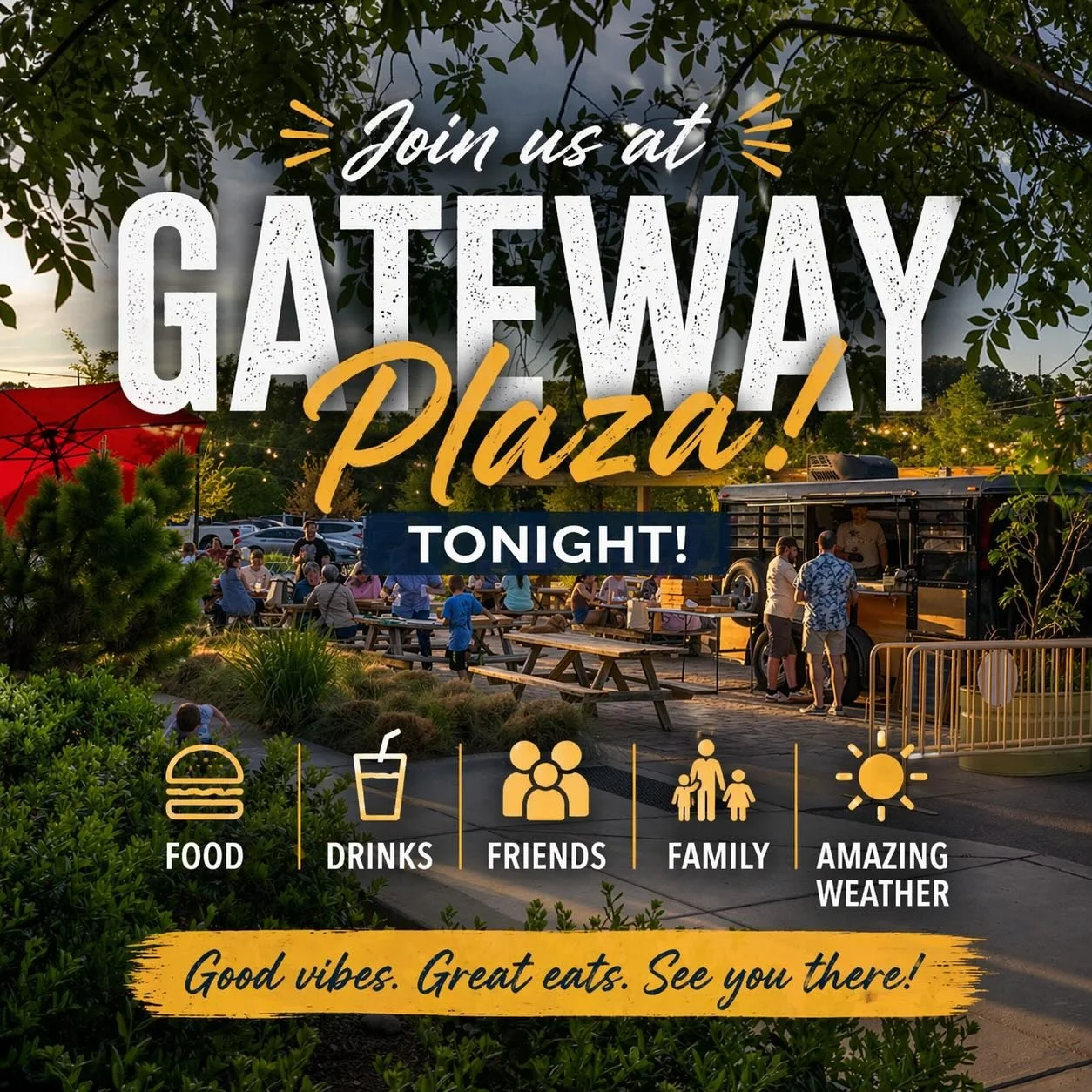 It&rsquo;s FRIDAY @gatewayplazaraleigh! We have everything you need for the perfect end of your week! Come out and enjoy! 📸 @fmasonmedia