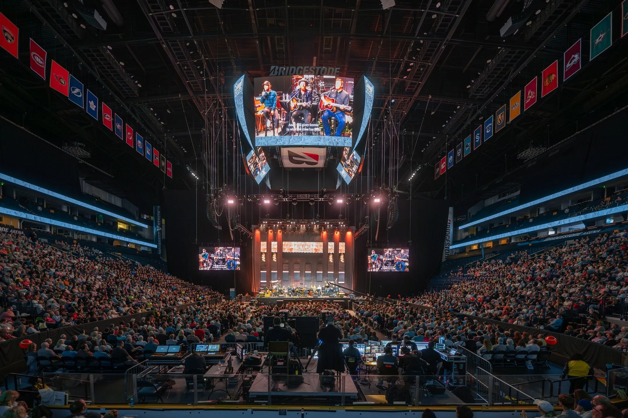 The spotlight may shine on the stage, but it&rsquo;s the countless off-stage details that make an event like this possible. Handling every piece of the puzzle is what we love. Nights like this at Bridgestone Arena are why we do what we do.