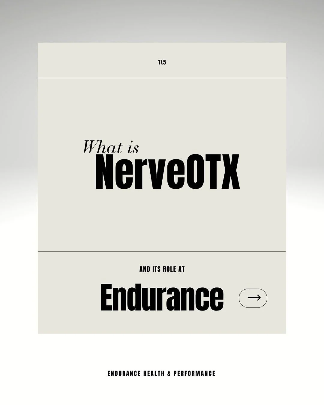Hi, Dr. Faith here to tell you more about Endurance Health and Performance + Nerve OTX ⚡️
At Endurance, we&rsquo;re raising the bar for recovery and performance. Alongside chiropractic care and rehab, we&rsquo;re proud to offer Nerve OTX therapy &mda