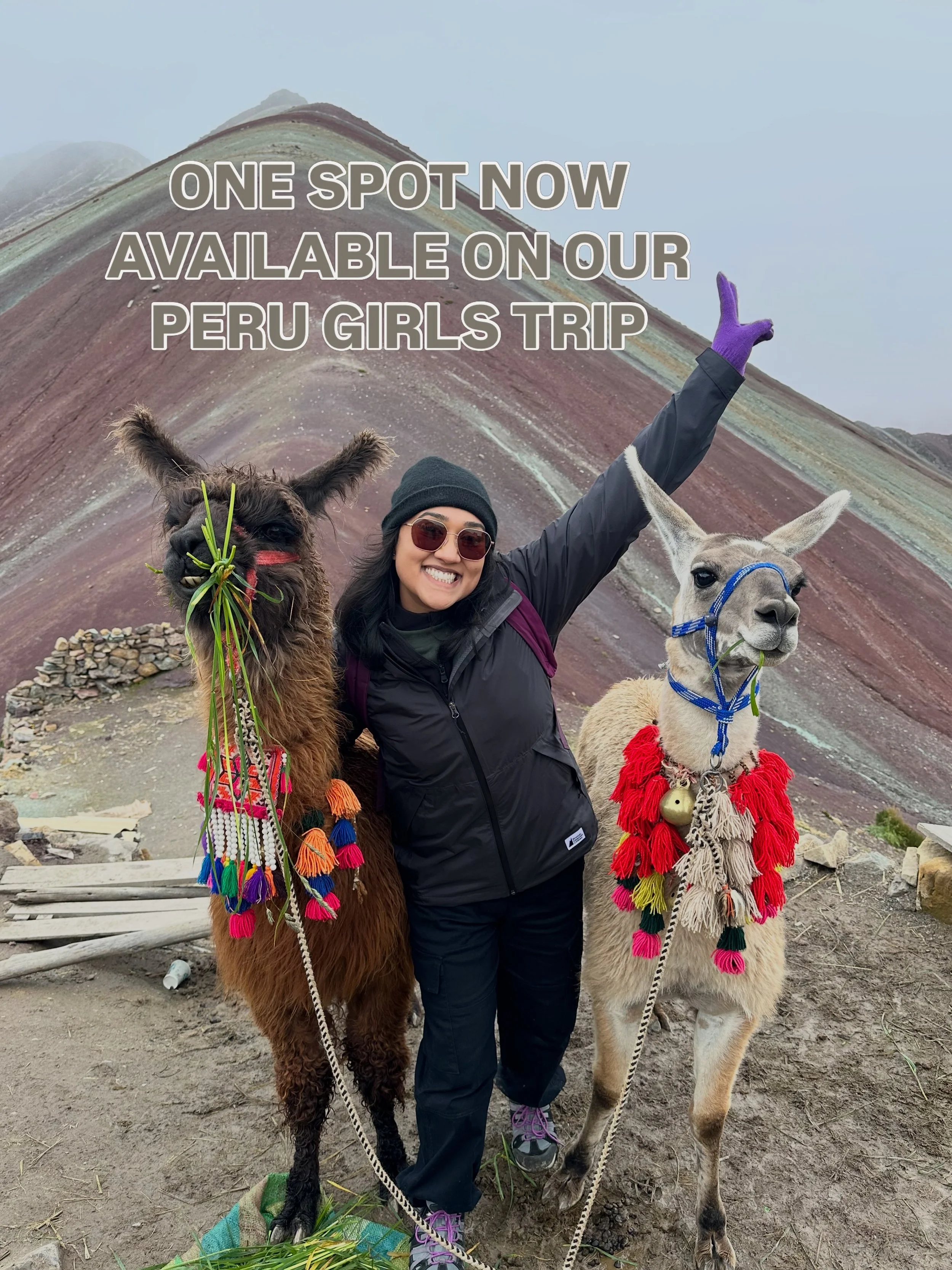 DM US FOR DETAILS ON THE DISCOUNTED RATE 🤘🏽⚡️
📆 SEPT 8 - 13, 2026 
ONE LAST MIN SPOT NOW AVAILABLE 🇵🇪🦙