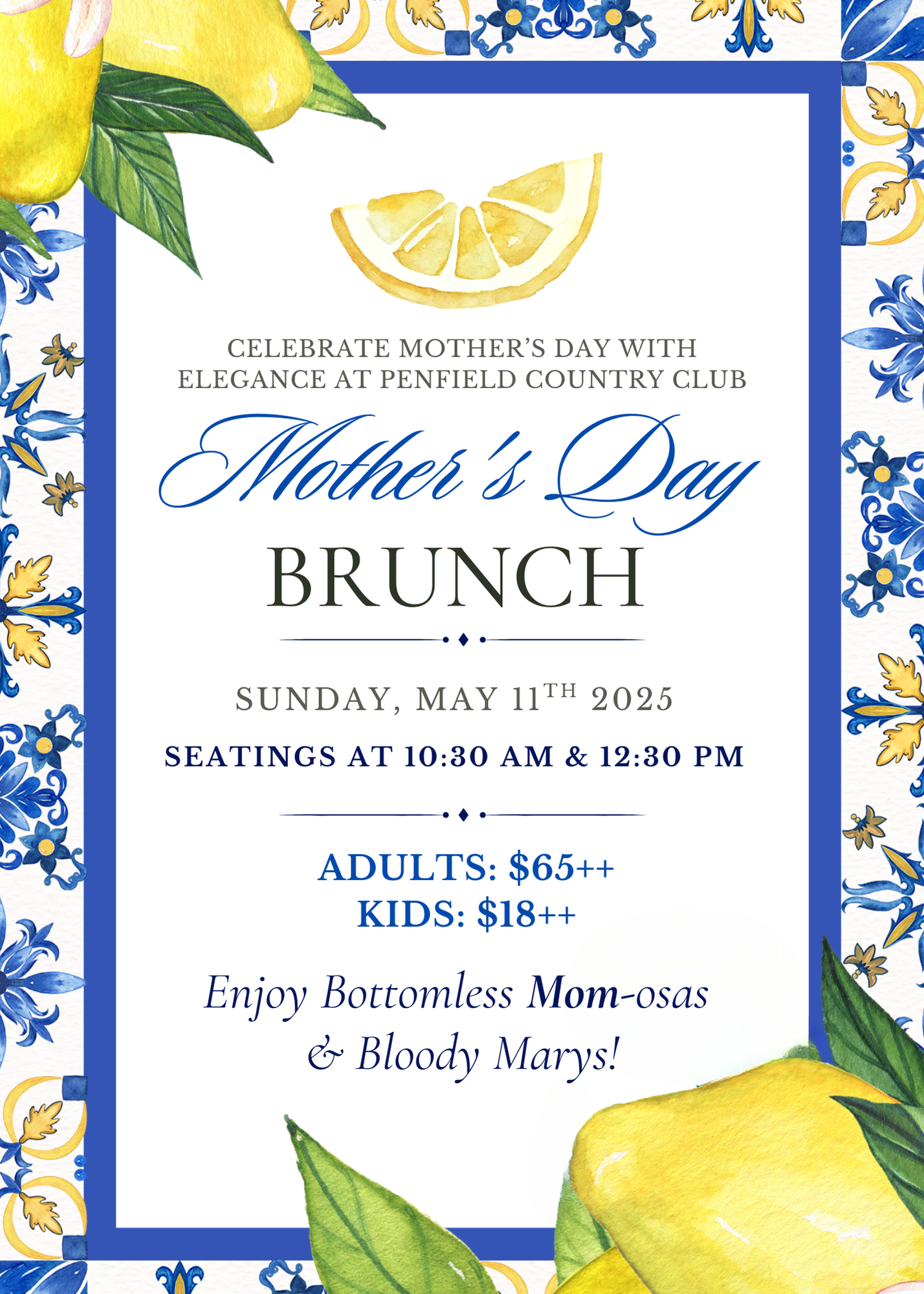 Mothers Day Brunch