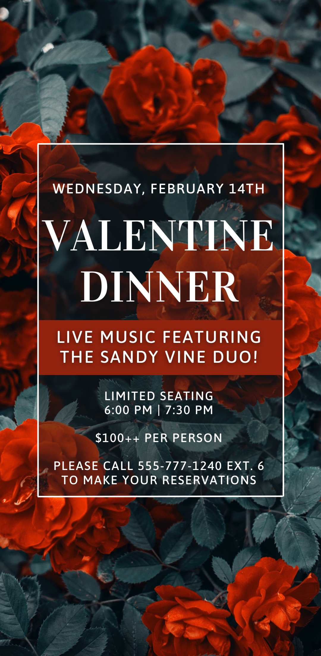 Valentine Dinner