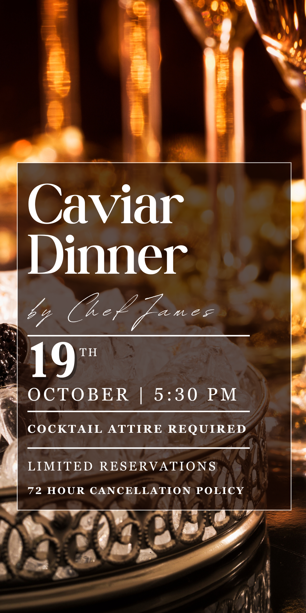 Caviar Dinner