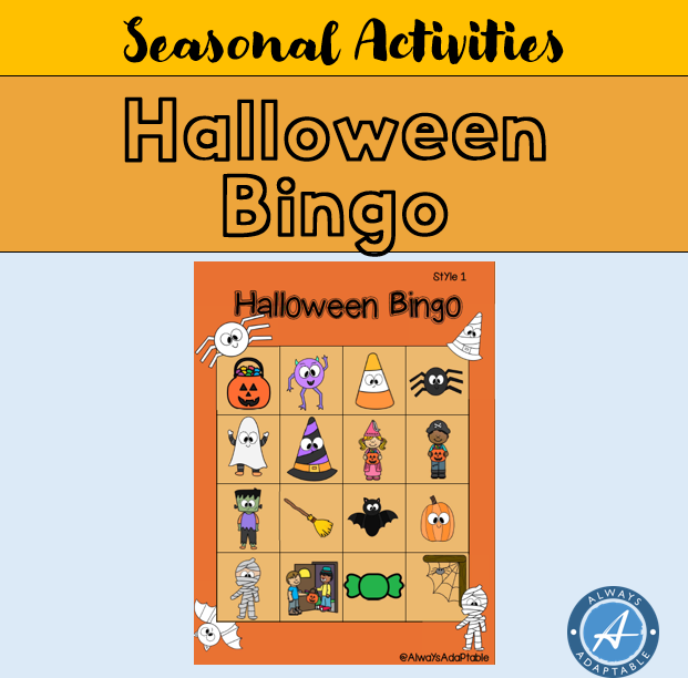 Halloween bingo