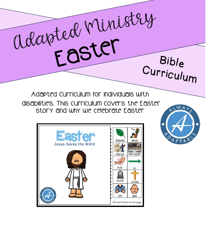 Easter Curriculum | Special Education, Disability Ministry