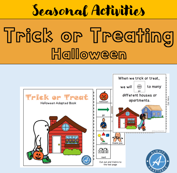 Trick or Treat | Halloween Adapted Book