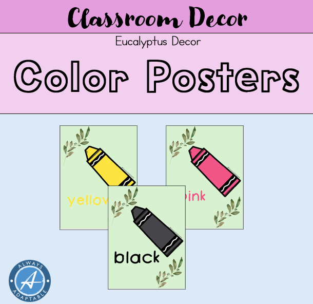 Color Posters | Eucalyptus