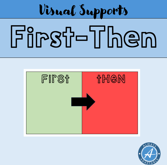 First - Then Visual